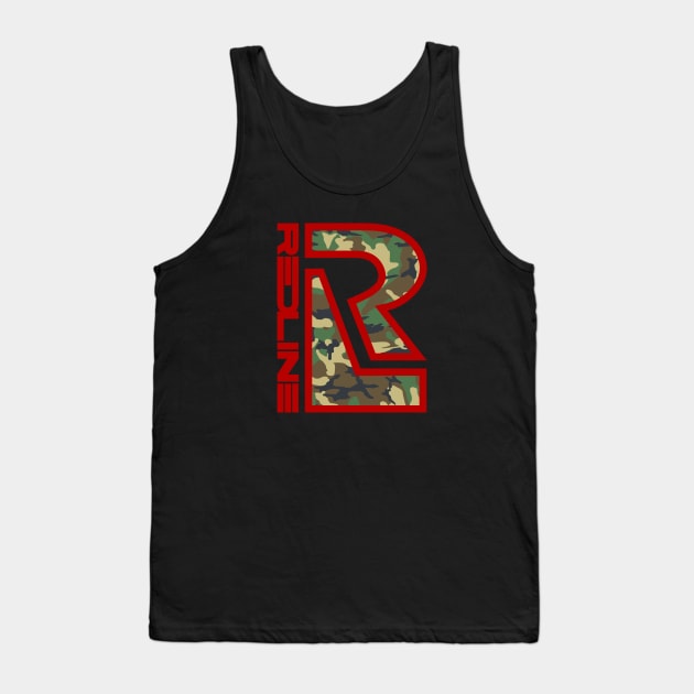 RDLN lg camo Tank Top by undergroundART